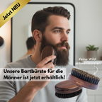 Edenfel Trockenbürste mit Kupferborsten